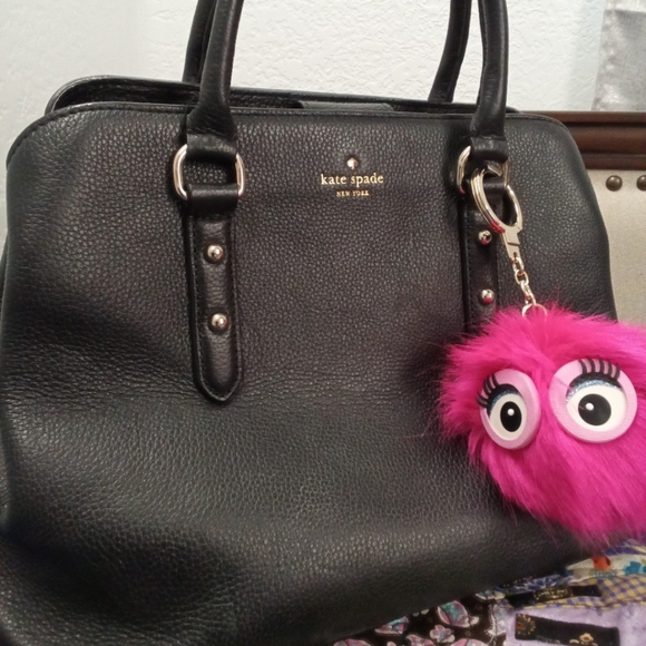 Kate Spade Pink Keychain Charm - Picture 2 of 3